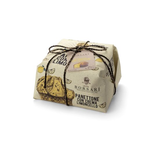 Panettone à la Crème de Pistache Emballage Rustique 750G – L